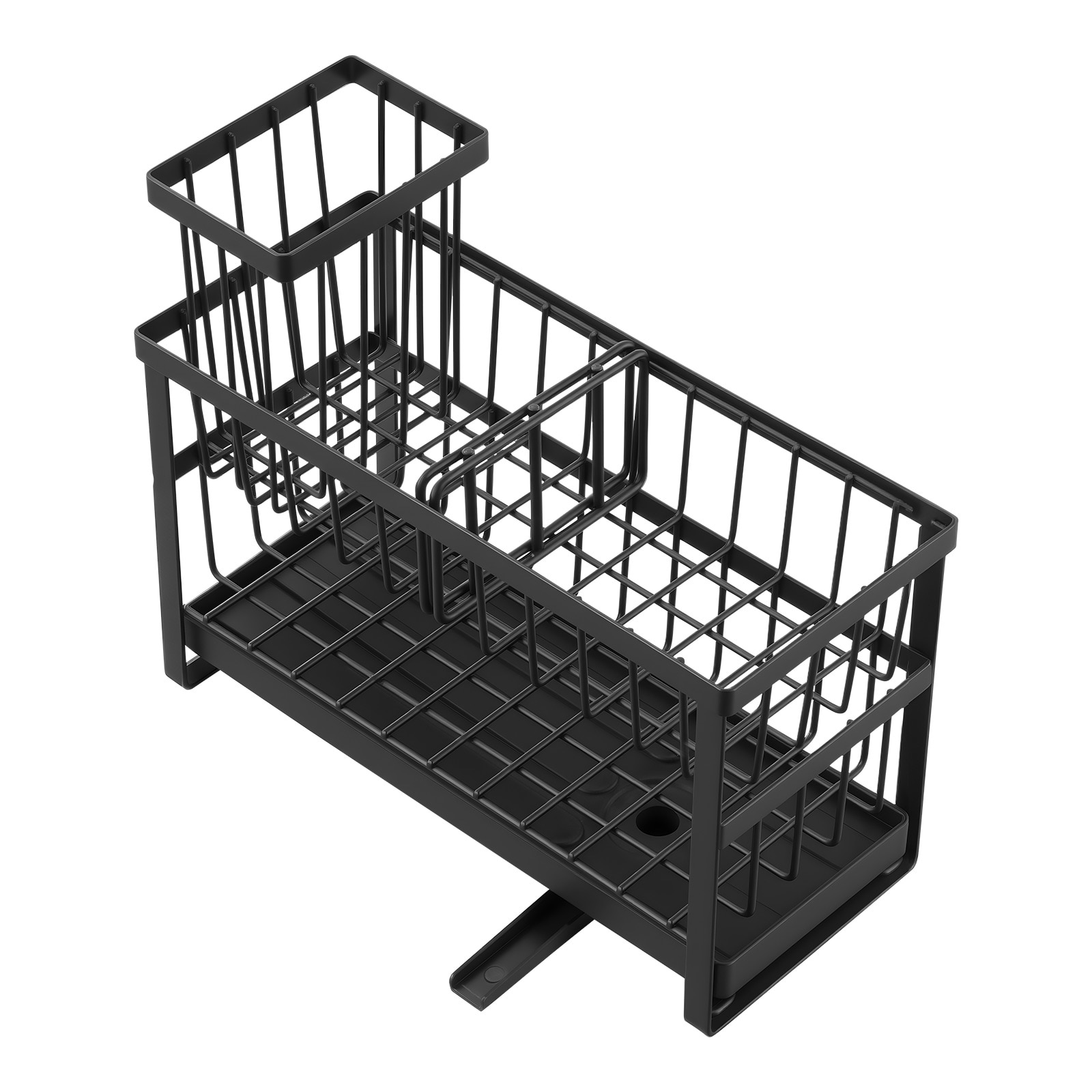 Kitchen Sink Caddy Organizer Sponge Holder For Kitchen Essentials Storage_voghion.com